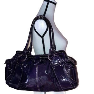 NICOLI PATENT LEATHER BAG NEW